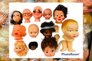 10 Packs Dolls Heads - Craft And Design Supplies - Larger Quantity Available!