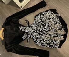 black dress