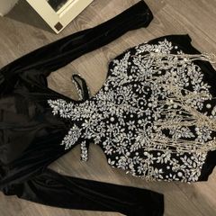 black dress
