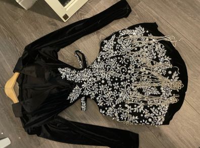 black dress