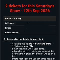 2 x Laughter Lounge Tickets