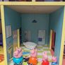 Large Peppa Pig Wooden Playhouse Set with Figures & Accessories Image 6