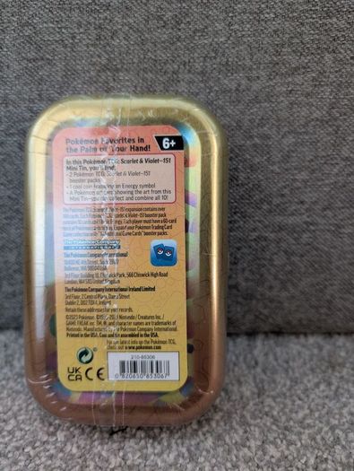 151 Mini Tin Display - Will Sell Separately