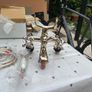 bath/shower mixer gold Image 3
