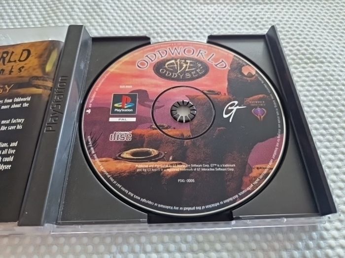 Oddworld Abe s Oddysee PlayStation1 Ps1 PlayStation2 Ps2 Games Original
