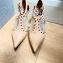 leather boots with stiletto heels Image 3