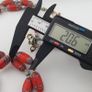 Antique Venetian Style Trade Glass & Stripe Skyblue Glass Beads Necklace Image 3
