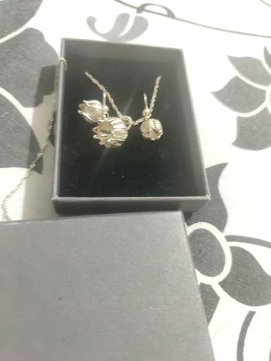 sterling silver necklace set