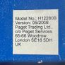 Cardboard display/ decorative boxes 3 Blue and 1 Grey by Paget Trading Ltd Image 3
