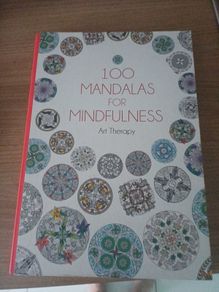 New1000 Mandalas for Mindfuness Hardback Art Therapy Book