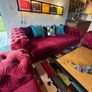 Kare Design Chesterfield sofa and two armchairs in velvet Image 2