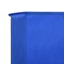 5-panel Wind Screen Fabric 600x160 cm Azure Blue Image 2