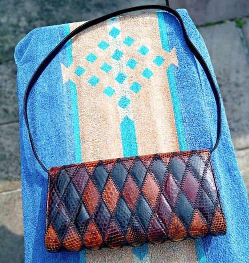 Ladies Handbag Snakeskin