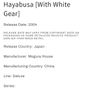 Hayabusa Wrestling Figure (white variant) WWE WCW ECW TNA AEW Image 2