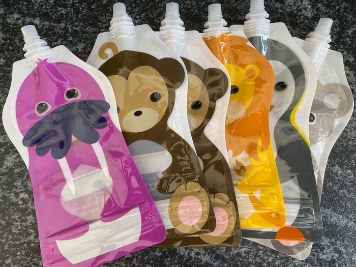 Reusable food pouch