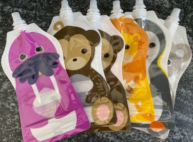 Reusable food pouch