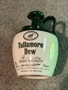 Tullamore Dew Irish Whiskey Flagon