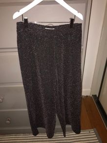 ICHI - Wide Leg Sparkly trousers