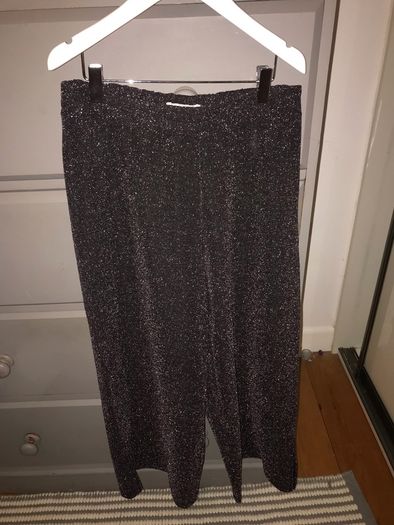 ICHI - Wide Leg Sparkly trousers