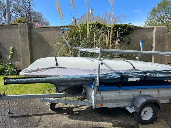 Mersea Double Rack Dinghy Trailer