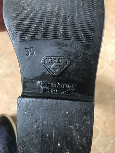 Aigle horse riding boots size UK2.5
