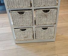 slim up cycled console table
