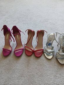 Ladies heels bundle size 4