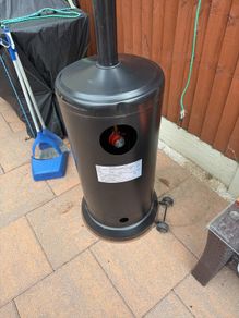 Patio heater.