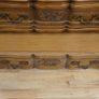 Vintage French Carved Oak Chest of Drawers Image 6