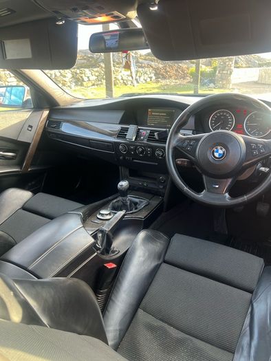 bmw e60 520d breaking