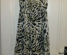 Atmosphere open back maxi/midi dress Perfect Condition size UK8 EUR36 Postage included