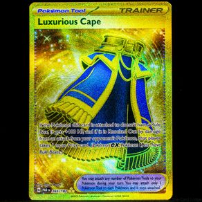 Luxurious Cape 265/182 Gold Secret Rare Holo S&V Paradox Rift Pokemon Card