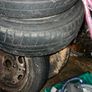 14" Tyres with Rims ( 3 x Mixed size Tyres) Image 3