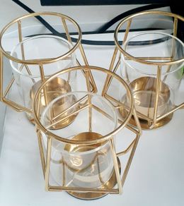 New IKEA candle holders X 3