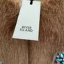 River island ladies fur jacket Image 3