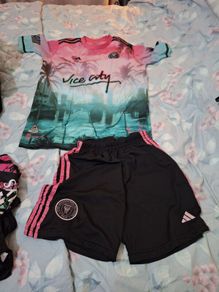 Bundle of boys football kits age 10 to 12 years