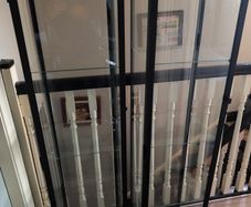 2 display cabinets