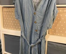 womens soft denim dress