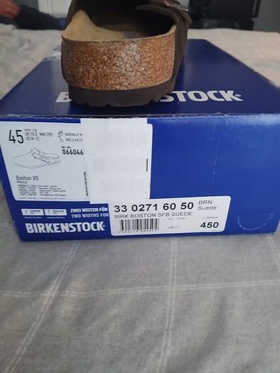 Birkenstock Boston Clog Brand New Size 11