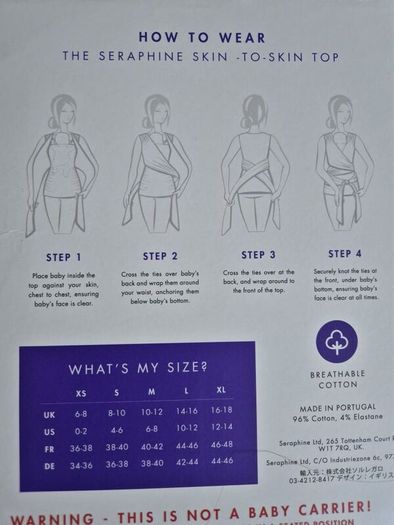 Seraphine Skin to Skin top