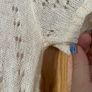 Crochet Mohair mini dress tunic size women 6-10 UK Image 6