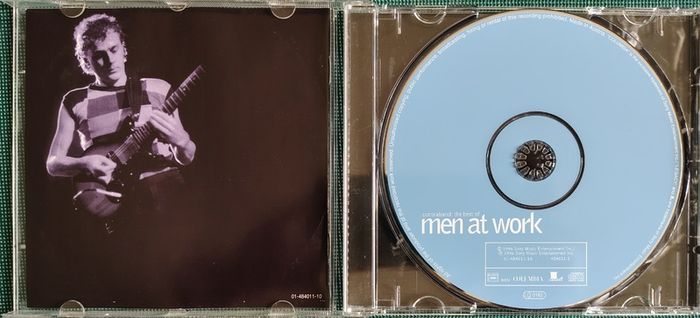 Men At Work - Contraband: The Best Of Men At Work CD (1996) Compilation Remastered Art Pop Rock EX+