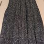 stunning black and white pleated midi skirt Image 2