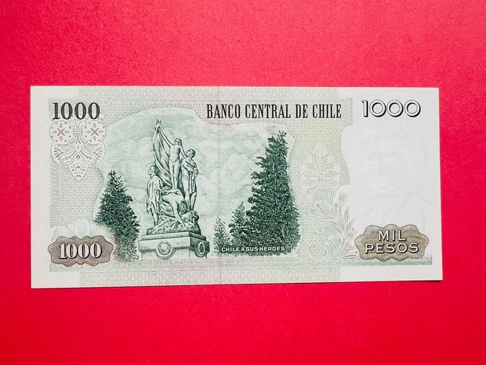 CHILE   1000  PESOS   2006. Pick 154. Uncirculated )
