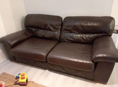 Brown sofa
