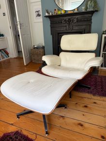 after Eames Chair and Matching Ottoman