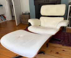 after Eames Chair and Matching Ottoman