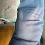 Under Armour Blue Grey ladies leggings size L UK14 EU42 Perfect condition Postage included Image 5