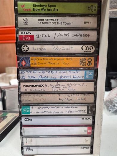 Old cassettes/tapes