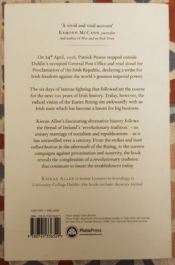 1916: Ireland's Revolutionary Tradition by Kieran Allen